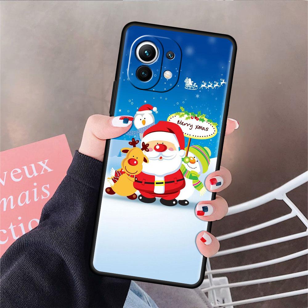 

Мягкий силиконовый чехол для Xiaomi Mi 11 Lite 5G NE 11T Pro 12S Ultra 12 Note 10 10T 9T TPU чехол для телефона бампер Funda Merry Christmas Mi Note 10 Pro