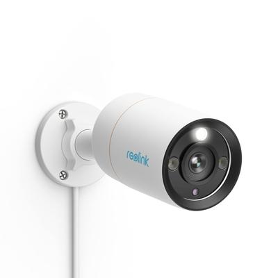 Reolink Sikkerhed PoE Strøm 12MP Farve Nat Kablet Udendørs Overvågning IP 24 Timer Fjern App Advarsel Kompatibel med Reolink NVR Sensor Lys Stemme