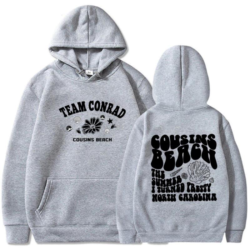 

2023 Лето I Turned Pretty Beach I Am Kenough Модная толстовка с капюшоном Harajuku Толстовка для женщин и мужчин толстовки Sudaderas XXXL серебряный