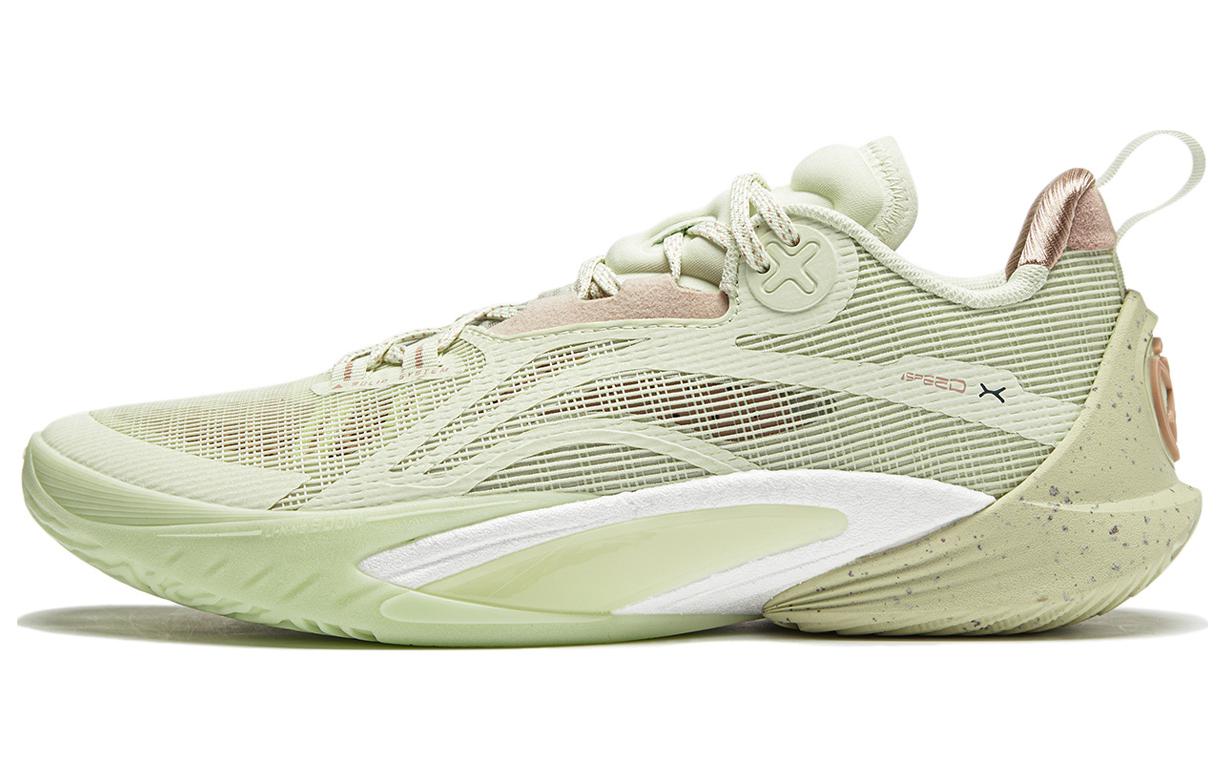 Li Ning Speed 10 Avocado BOOM Technology Low top Basketball Shoes Men s Green ABAU021-2 46