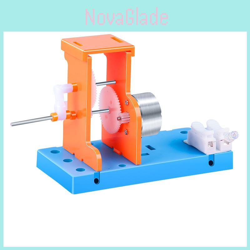 Wissenschaftsexperiment Handkurbelgenerator DIY STEM Lernbausatz für Mittelschul-Physikprojekte