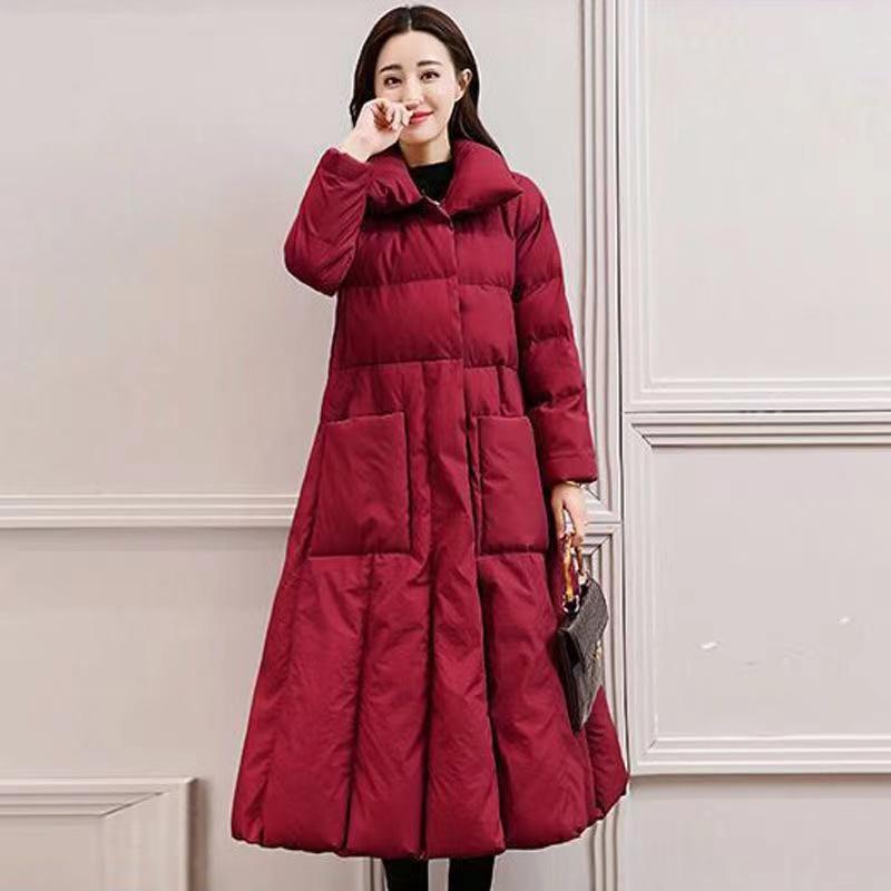 Winter Jacket Women Long Down Jackets Warm Parkas Female's Casual Thick Quilted Cotton Puffer Coats Parkas Outwear
