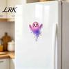 Ghost Wall Stickers Halloween Cute Window Stickers, Rainbow Gradient Cartoon Decals, Holiday Home Decor Waterproof Self-Adhesive for Car Removable PVC
