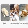 Pet Toy with Sound-producing Design Durable Latex Chew Toy Teeth Grinding And Gum Massage Toy for Small