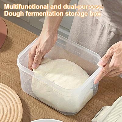 Kitchen Bread Box with Airtight Seal; Toast and Sandwich Storage Container; Food Safe Cover Case; Home Essentials.