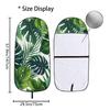 Universal Car Front Seat Leaf Towel Cover - Ideal for Gym & All-Season Use