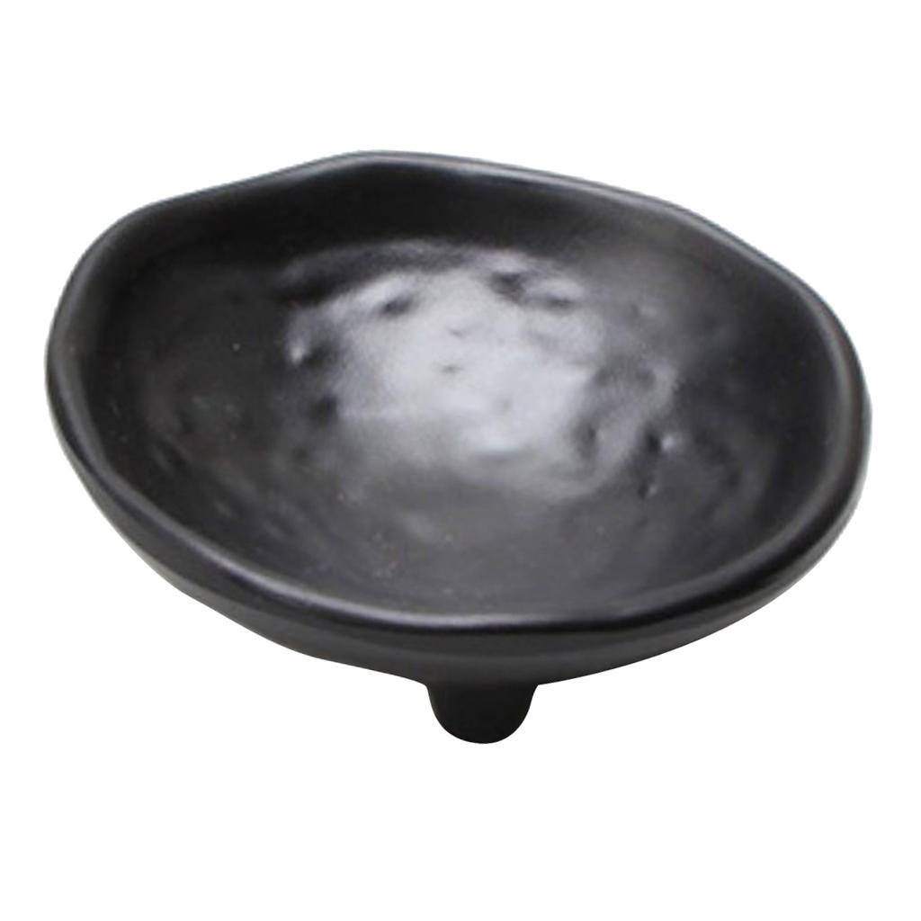 1 Pièce Petit Bol à Sauce Dip Support Assiette à Snack Plateau de Service Alimentaire Plat pour Assaisonnement Sushi Moutarde Vaisselle Fourniture Sauce Dip