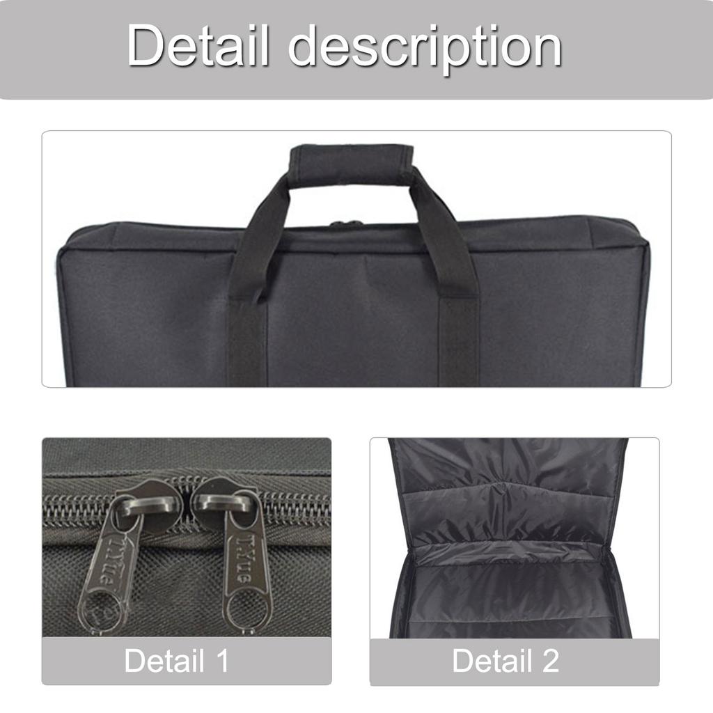 Portable Solars Panel Storage Bag Sturdy Oxford Cloth Protective for Outdoor Activity and Campers Travel Storage