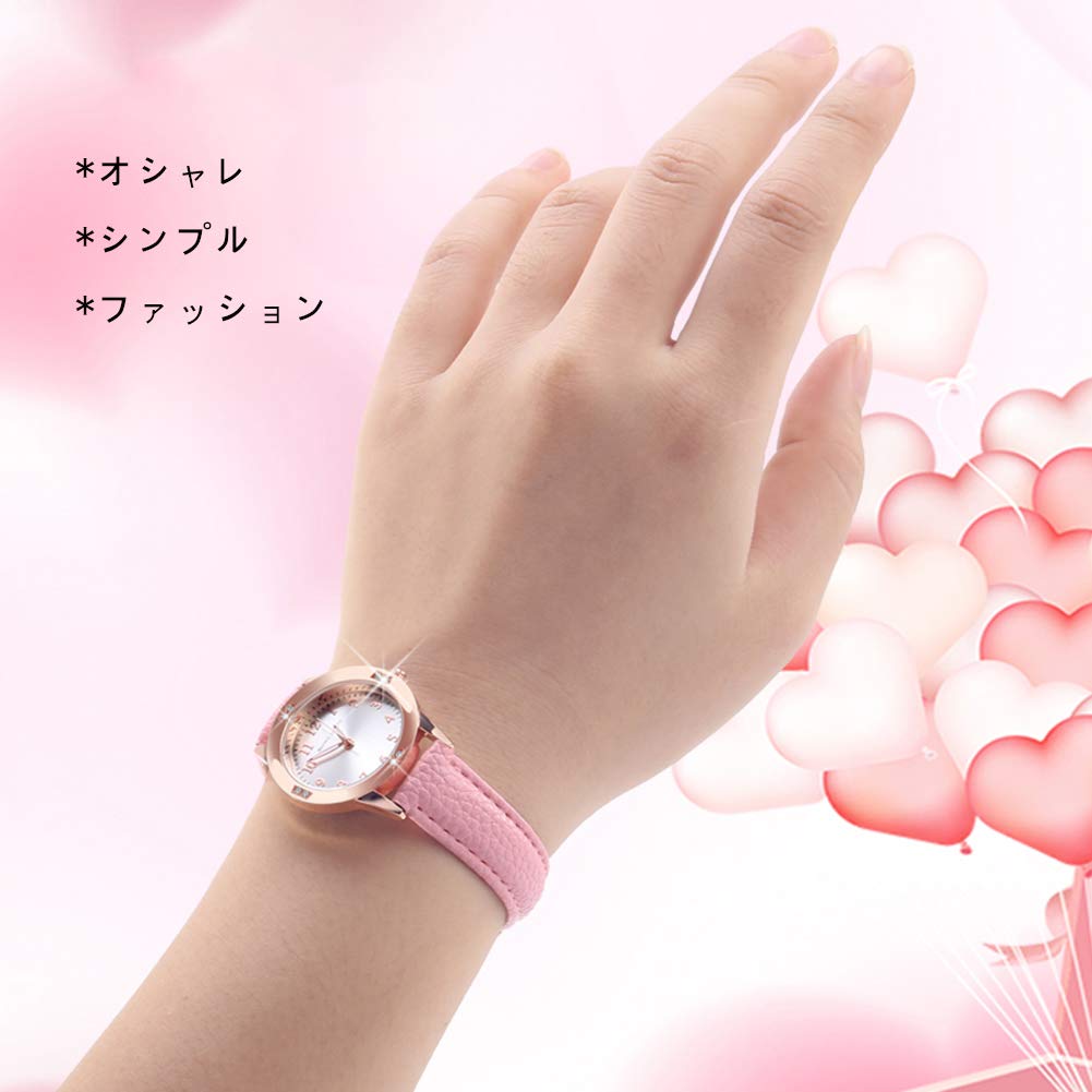 Analog Alloy Dress Genuine Leather Watch Women's Watch, Girls' Watch, Simple, Thin, Fashionable, Casual, Quartz, Waterproof, Slim, Dial, Watch, Band,