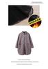 Warm Stylish 2026 Korean Plus Size Mid-Length Age-Reducing Velvet Jacket for Women