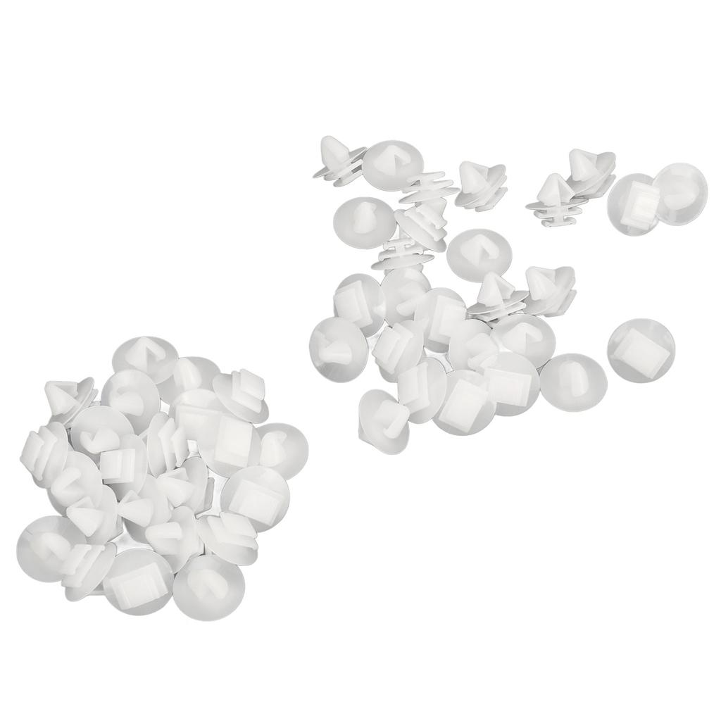 50 ΤΕΜ Κλιπ Μούλντινγκ Πόρτας Αυτοκινήτου 856540 Ανθεκτικό στην Τριβή Αντικατάσταση για Peugeot 106 206 207 306 307 806 1007