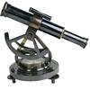 13.97 Cm Brass Alidade Telescope with Compass Nautical Maritime Decor