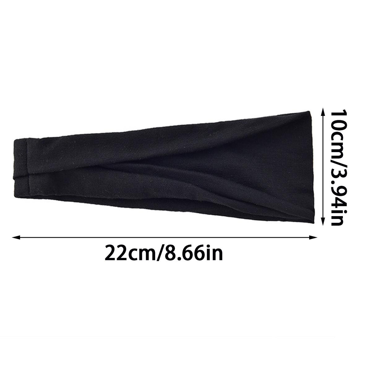 

1PCS Sports Yoga Headbands for Women Non Slip Thick Womens Headband Boho Elastic Hair Bands for Women s Hair Sweat Head Band