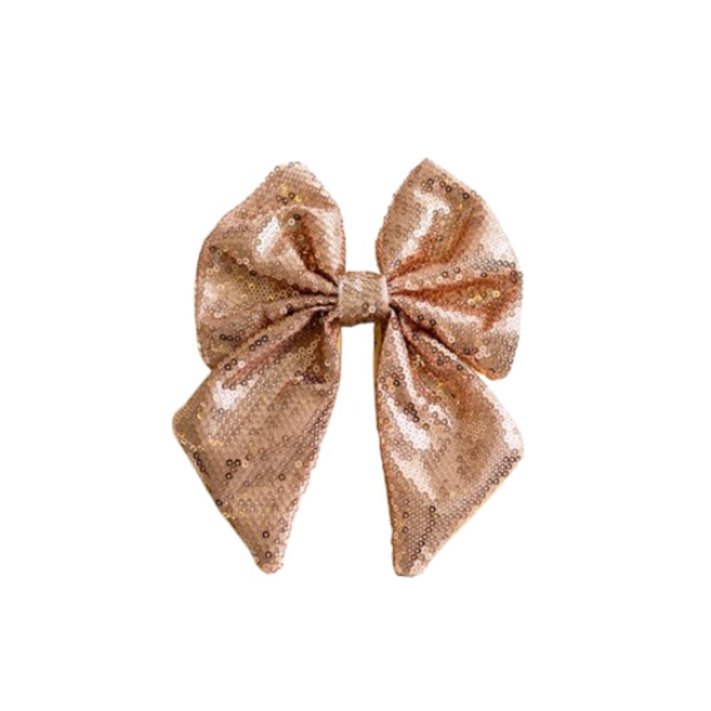 Cartoon Sparkling Glitter Christmas Bow DIY Merry Christmas Decorations  Home Xmas Decor