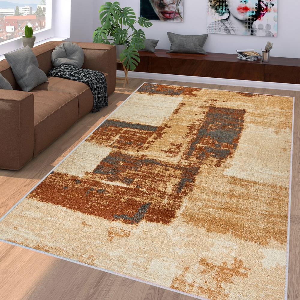 

Eliana Home Washable Printed Carpet LNA1195 50x80 коричневый
