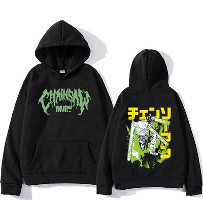 Japanese Style Chainsaw Man Benji Anime Hoodies Long Sleeve Autumn Men/Women Sweatshirts Manga Cartoon Pullovers Casual Hoodies