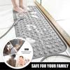 Non-Slip Bathtub Mat Extra Long Bath Mat for Tub Shower Mats with Suction Cups and Drain Holes Bath