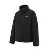 Down Jackets Women's Black Stand Collar Moderate KC4648