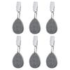 Tablecloth Weights Set of 8 With Metal Clips Table Cloth Pendant Supplies for Home Outdoor Traveling Picnic Accessory