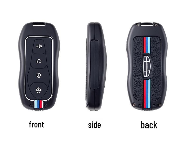 Premium Key Cover for Geely Boyue PRO/Xingyue 21, Vision X6 - Full Protection Shell and Buckle