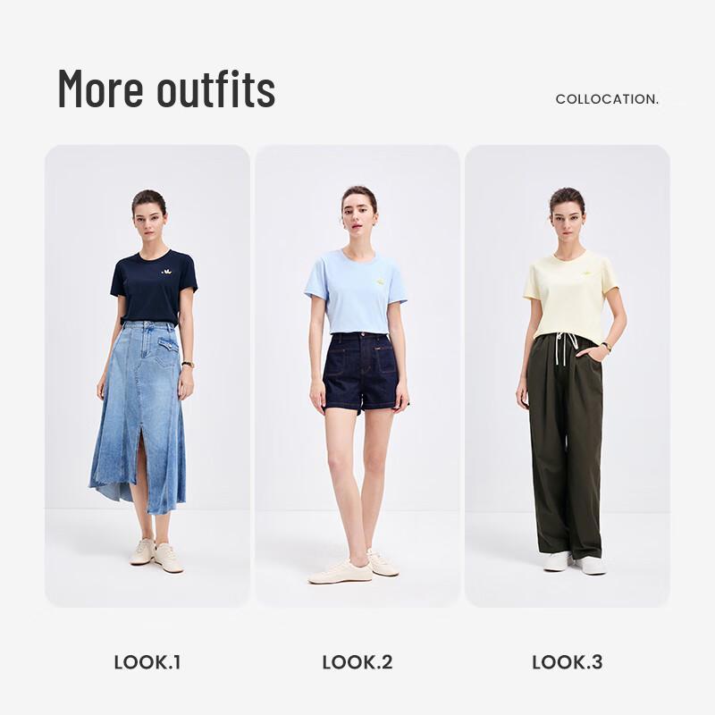 Navigare Women's Cool-Touch Round Neck Short Sleeve T-Shirt