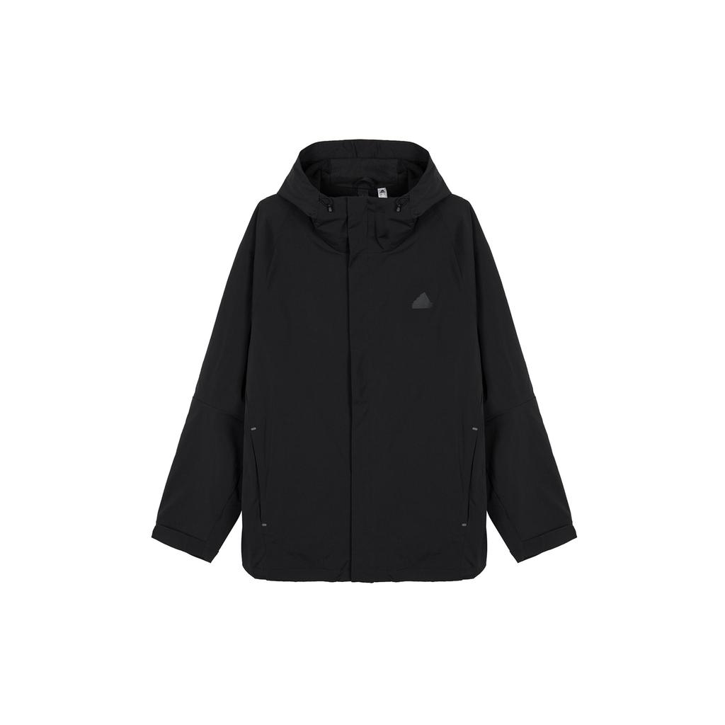 Adidas Jackets Men's Black Hooded Moderate Other IZ1592