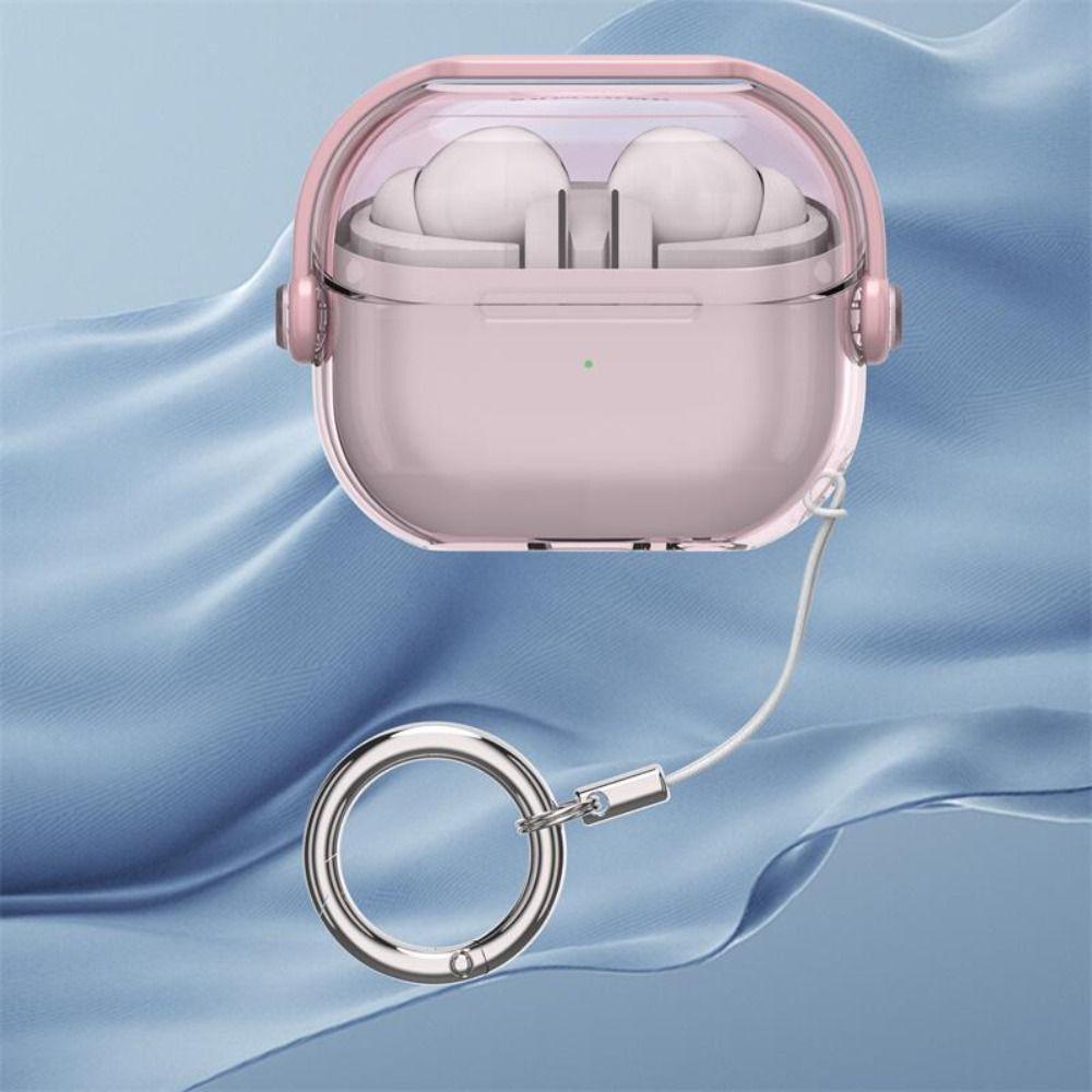 Lock Buckle Headphone Protective Cover With Lanyard Earbuds Accessories for Samsung Buds 3 Pro/3