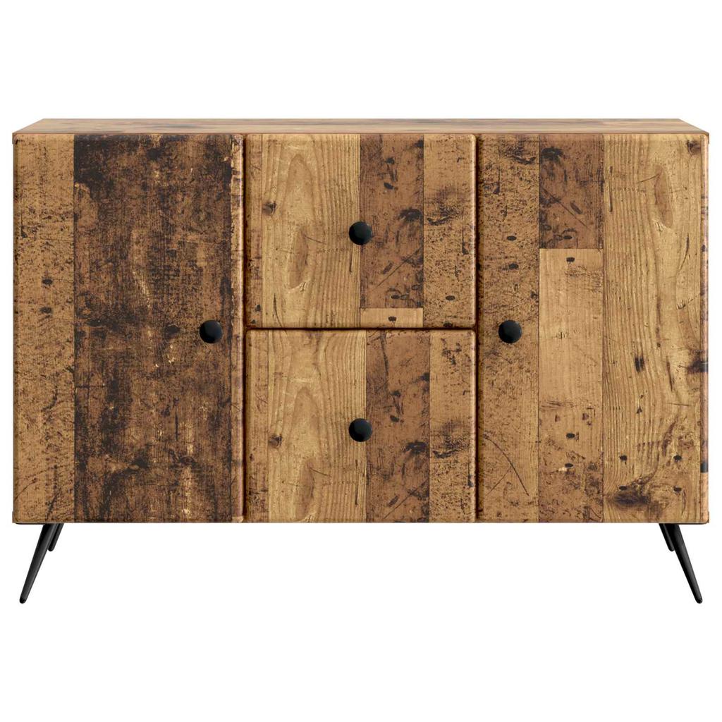 Reclaimed Wood Sideboard 89 x 34.5 x 60 cm Engineered Wood
