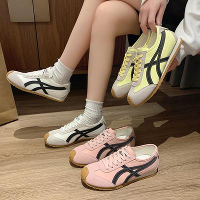 Retro Women's Ugly Cute Spring Big Head White Shoes Sports Forrest Gump Shoes Women's Shoes Casual 2025 New German Training Shoes