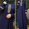 2026 Europäisches und Amerikanisches Gedrucktes Lockeres Langes Kleid Kleid