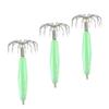 5pcs 12g 16g 25g 35g Stainless Steel Luminous Squid Hook 12 Needles Umbrella Octopus Fishhook
