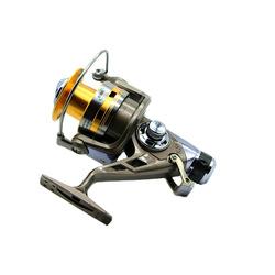 Topline 10+1bb 3000 4000 5000 6000 Double Drag Carp Spinning Reel Saltwater All Metal Fishing Reels Wheel 3000 золотой