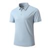 Polo Casual da Uomo 2026 ad Alta Elasticità - Manica Corta, Fine Cotone Imitazione, Collo a Revers.