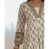 Premium Cotton Floral Printed Anarkali Suit Women Ethnic Kurti Pant Dupatta Set