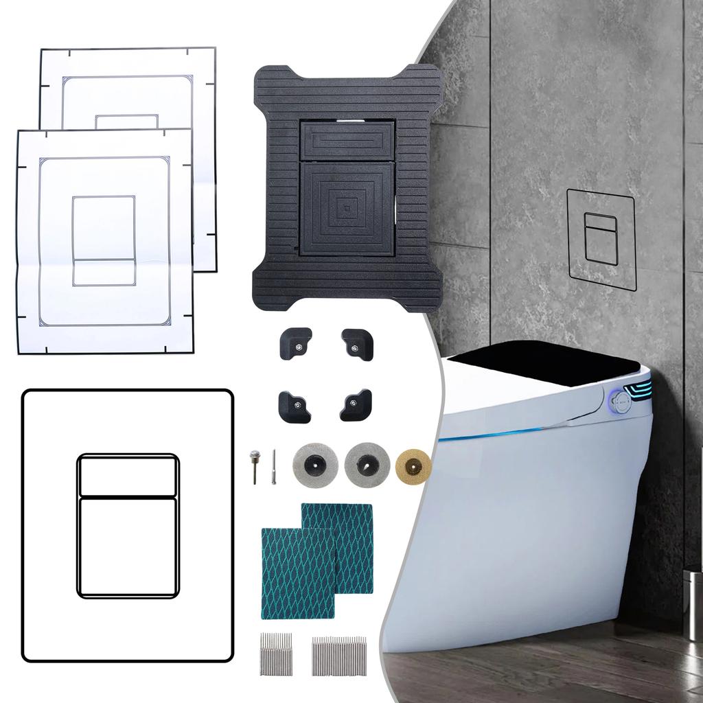Invisible Push Plate Magnetic Attachment Tiled Actuator