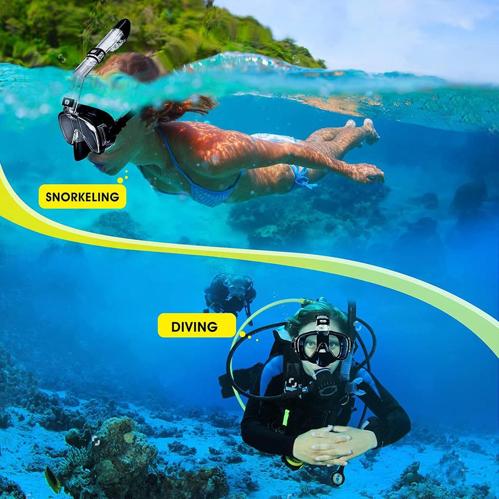 180° Anti-Fog Leak-Proof Snorkeling Mask for Adults & Kids