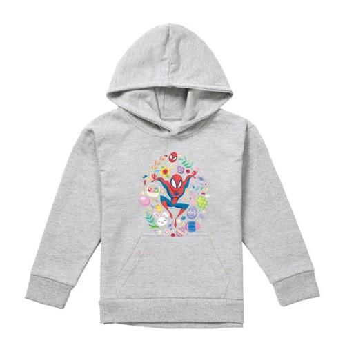 Spider-Man Childrens/Kids Circle Heather Easter Hoodie