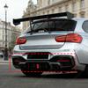 For BMW 1 Series F20 F21 M Sport 2015 2016 2017 2018 2019 Lci Car Rear Bumper Spoiler Lip Diffuser Decoration Accessories Kit