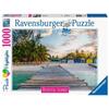 Puzzle 1000 pièces - Ravensburger - Île des Caraïbes - Paysage et nature - Adulte - Garantie 2 ans