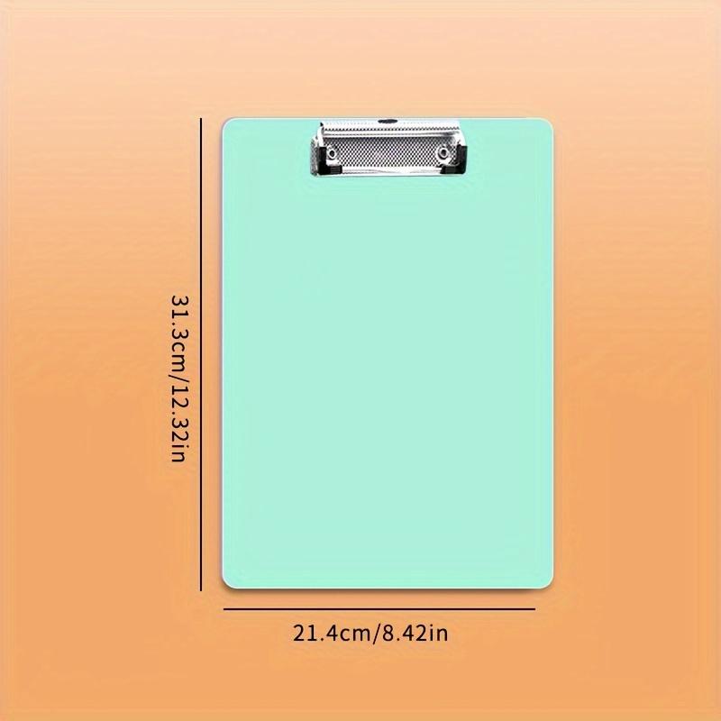 Clipboard Folder - Premium PVC File Organization, Suitable for Office Flyer Exam Forms, Classroom Teacher Filing System, Storage