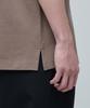 Musinsa Standard Slit Neck Pique Polo Shirt [Mocha]