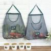 Mesh Storage Bags Washable Produce Bags Grocery Bags for Easy Access Kitchen Storage Enhancement Wall Mounted Breathable