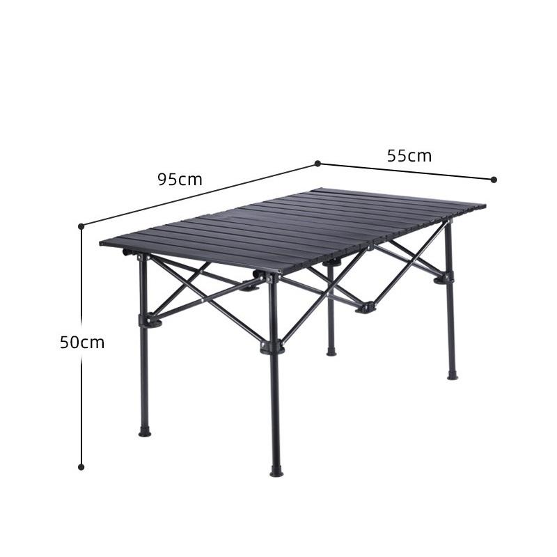 

Оборудование для кемпинга на открытом воздухе Нейлоновый складной стол 50-80 см Высота регулируемого подъемного стола Length 95CM