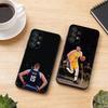 Basketball Sport N-Nikola Jokic Handyhülle Schwarzes Silikon Weich Für Samsung S25,S24,S21,S22,S23,S30,Ultra,S20,Plus,Fe,Lite
