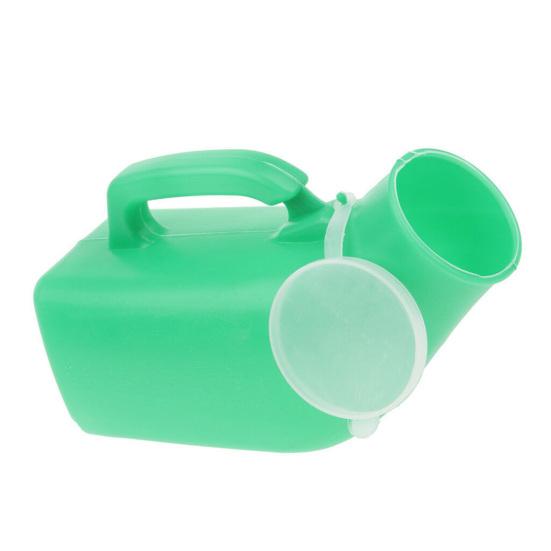 Yousheng 1200 ML Male Urinal with Cap Reusable Plastic Urinal Pot Men Urinal Accessories for Home Elderly Bedridden