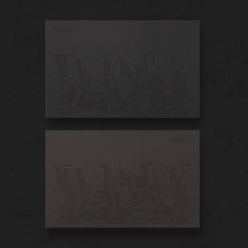 

Agust D - D-DAY [1 out of 2 versions will be sent randomly]