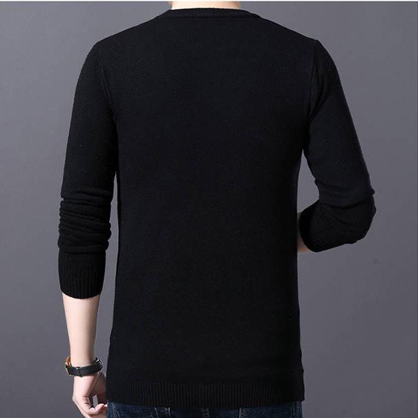 Sweater Men Brand Clothing   Autumn Winter New Arrival Slim Warm Sweaters O-Neck Pullover Men