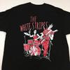 Nuova The White Stripes Vintage Regalo Famiglia Maglietta Nera S234XL T-Shirt Unisex