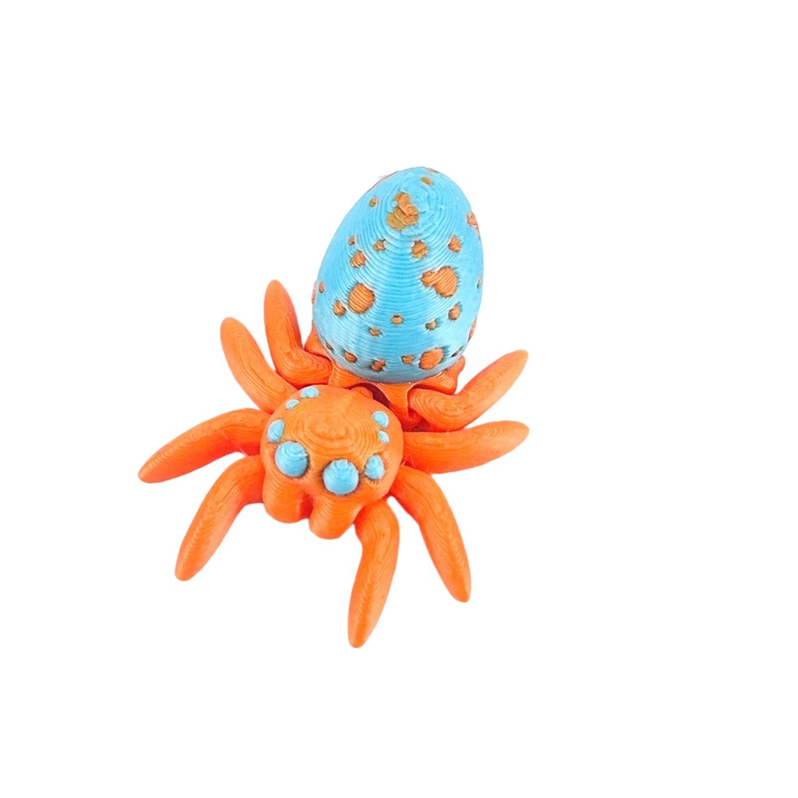 

Multi Color 3D Printed Spider Toy Model, Magnetic Spider Creative Ornaments Simulation Model Small Spider One Size