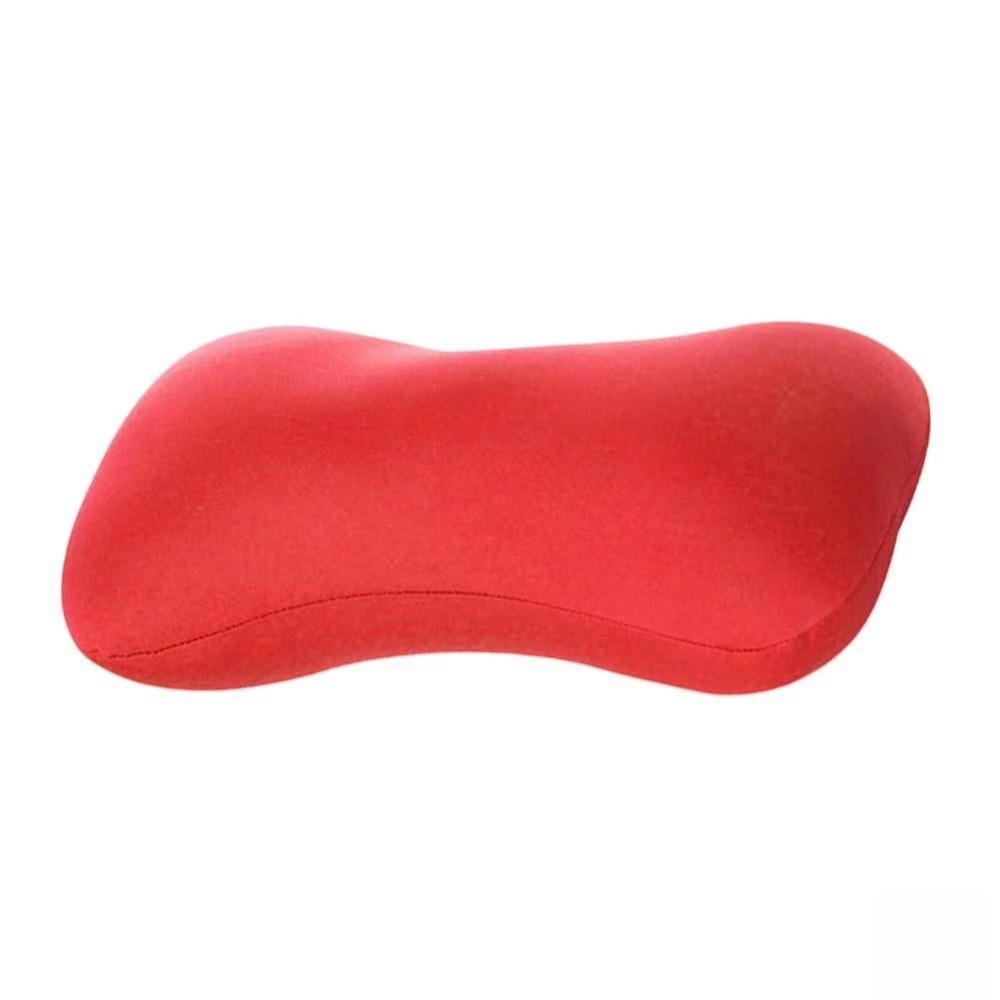 New Mini Microbead Bolster Pillow Foam Particle Comfortable Bone Pillow Neck Support Pillow Travel Use